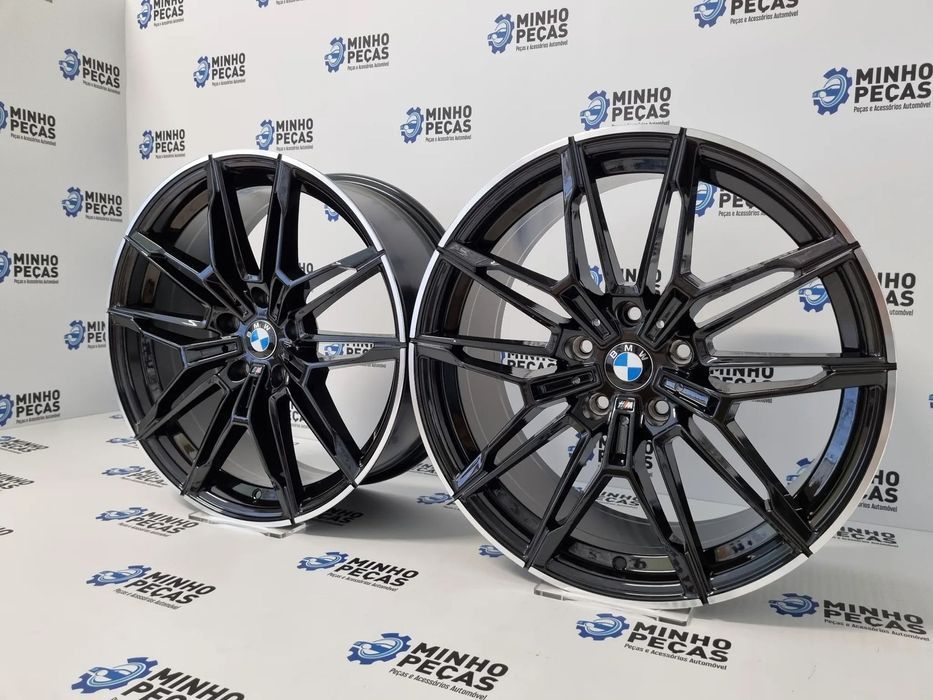 Jantes BMW G20 M3 em 18 Preto Brilho Lip Polido