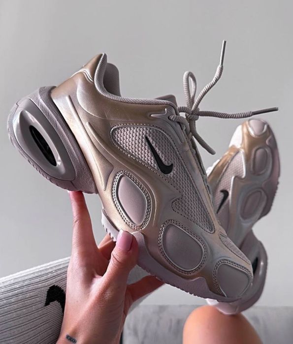 ТОП ПРОДАЖ! Nike Air Muse Silver Desert Sand 36 37 38 39 40 найк аіри