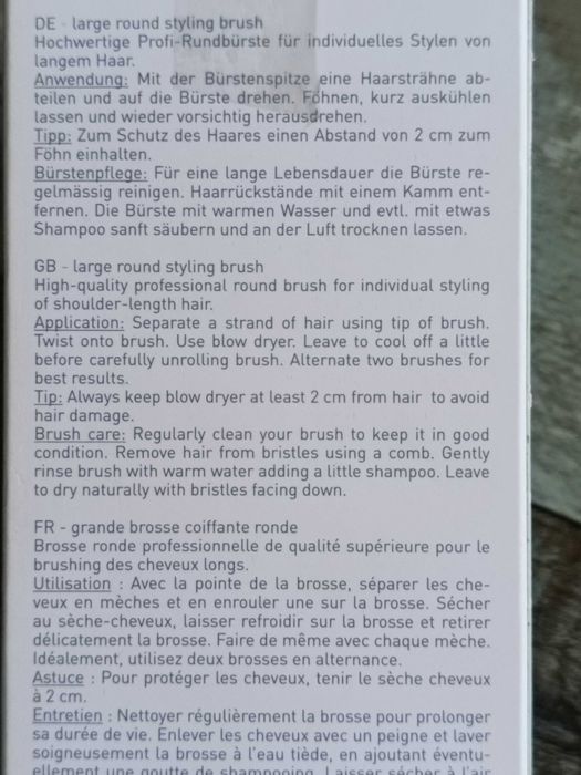 Marlies Möller okrągła szczotka do stylizacji włosów