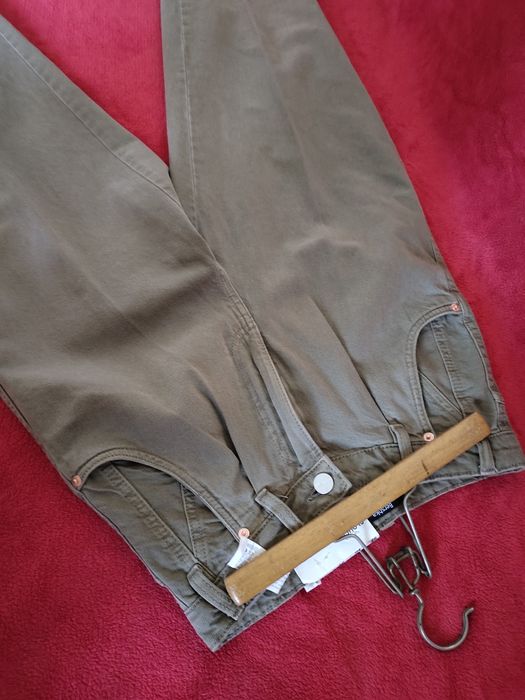 Bershka джинсы горчичные бежевые мокко новые мом бананы