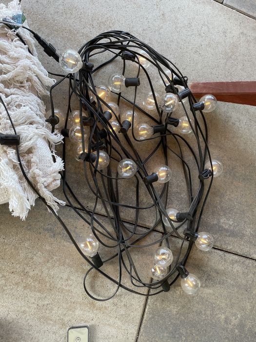 Girlanda solarna ogrodowa CALLIS 30LED +pilot 15m