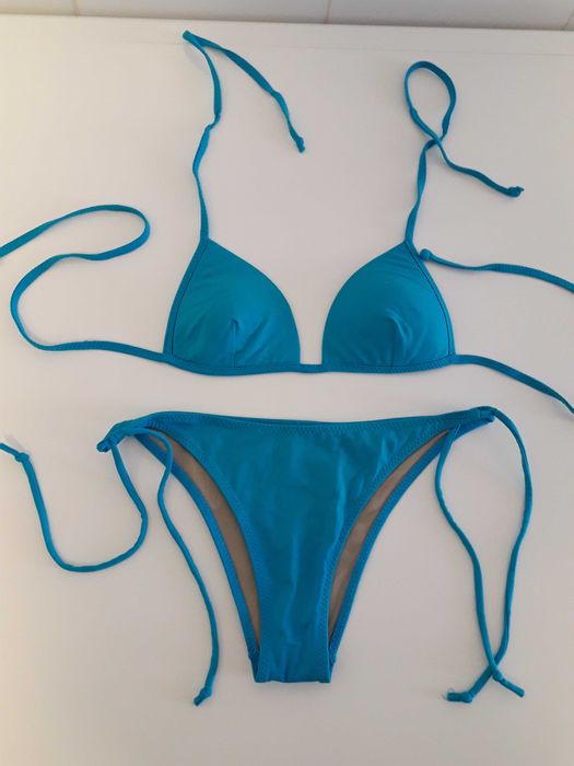 Bikini azul Oysho