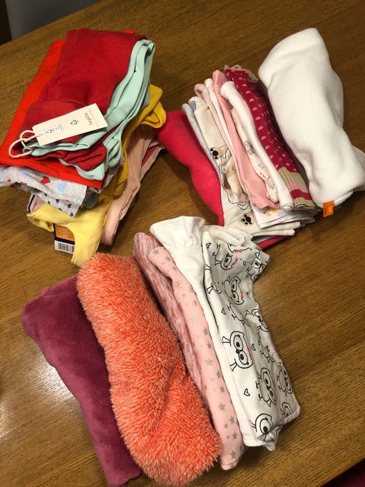 Duży zestaw 62/68, nowe i używane