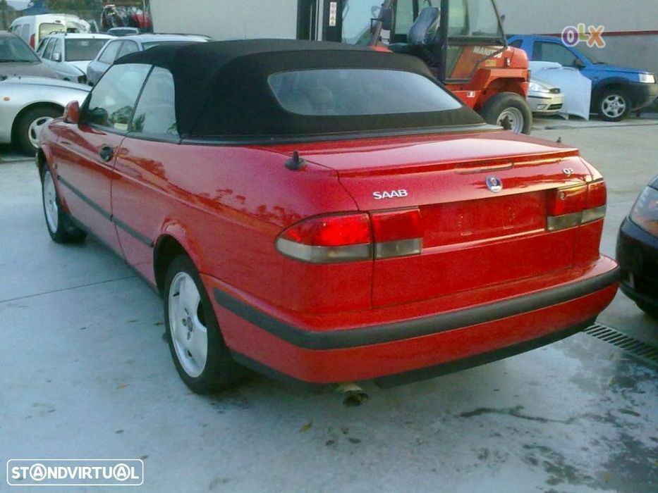 Traseira / Frente /Interior Saab 93 Cabrio