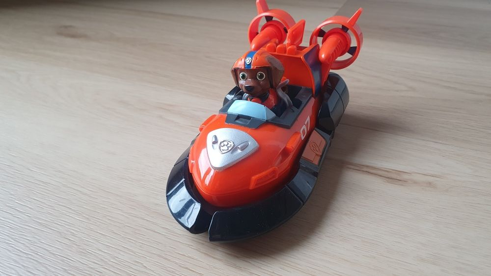 Poduszkowiec zuma psi patrol łódź