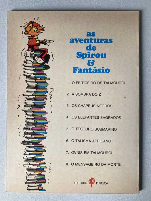 [BD] As Aventuras de Spirou e Fantásio: O Mensageiro da Morte