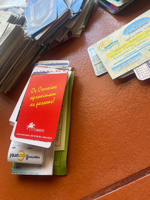 Conjunto de calendários de bolso