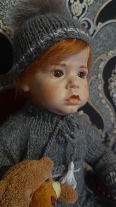 Фарфорова німецька лялька 50 см