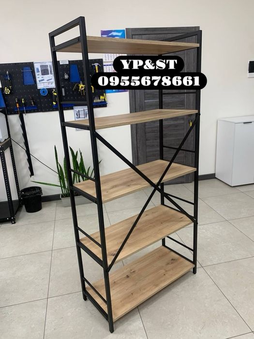 Стелаж лофт стілаж декор