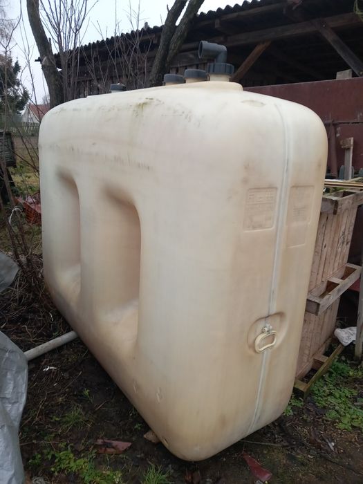 Zbiornik 2000L na olej napędowy, deszczówke