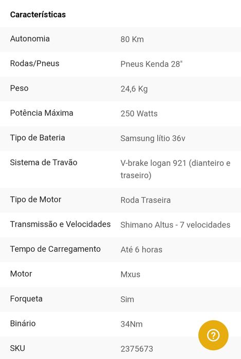 Bicicleta Elétrica Wayscral Everyway E200 28" - Azul