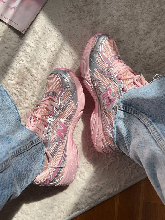 New Balance 740 Pink Silver Кросівки Нью Беланс Взуття Кроссовки Ретро