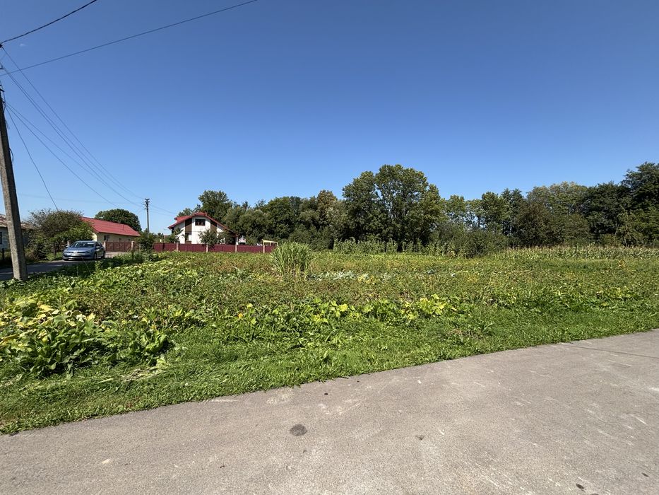 Продається ділянка СГ 13 сотих. Тязів. Асфальт. Світло. Газ. Школа