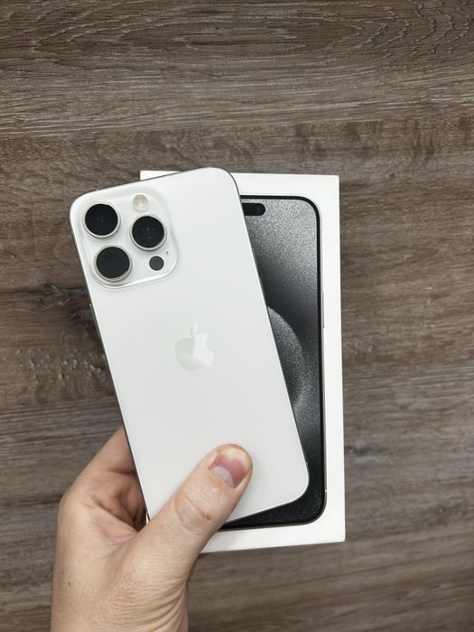 iPhone 15 Pro Max 256Gb White Titanium з гарантією