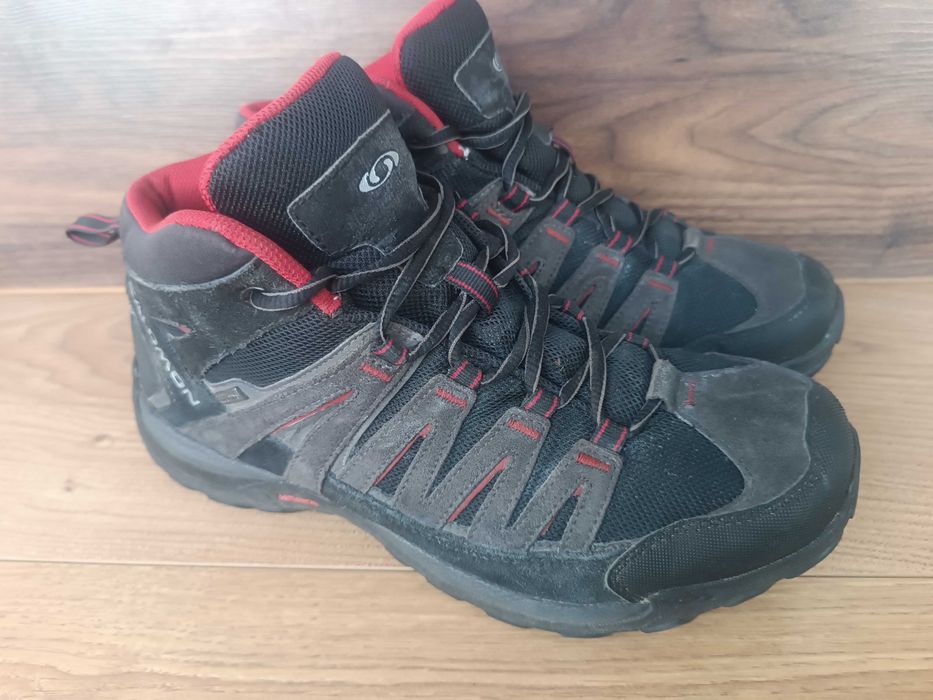 Ботинки берцы trekking Salomon X Mid goreTex 43 27.5 см Vietnam кожа