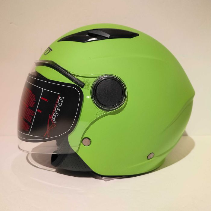 Capacete aberto criança mota scooter novo