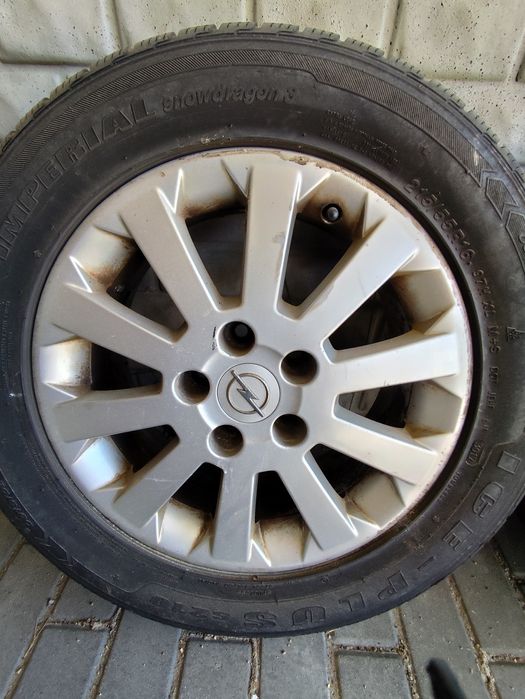 Alufelgi z oponami Opel Zafira