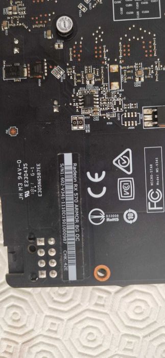 Radeon RX 570 Armor 8G64550446619650124