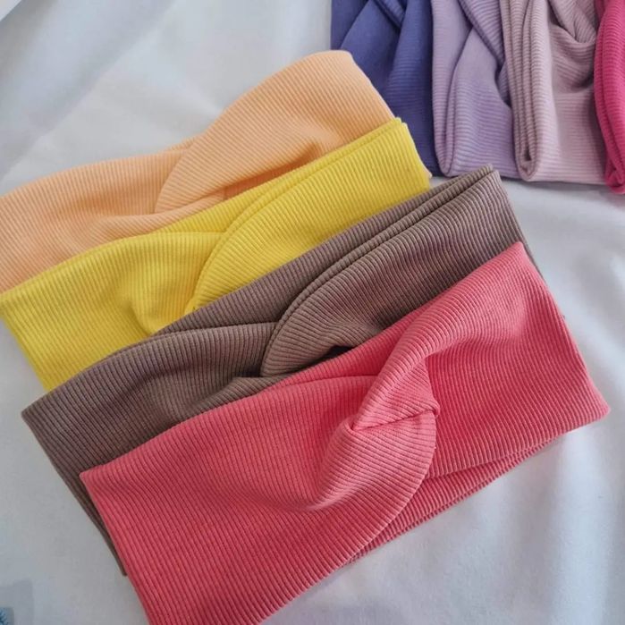 Opaska przeplatana szyta handmade na dowolny obwód