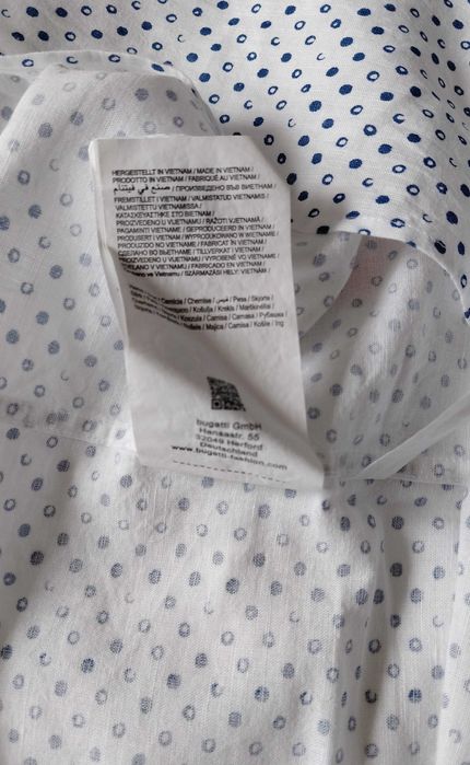 Bugatti piękna męska koszula