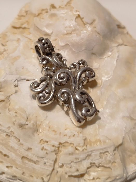 Medalha cruz em prata 925