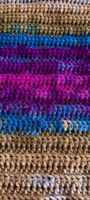 Szalik handmade, jesień, zima