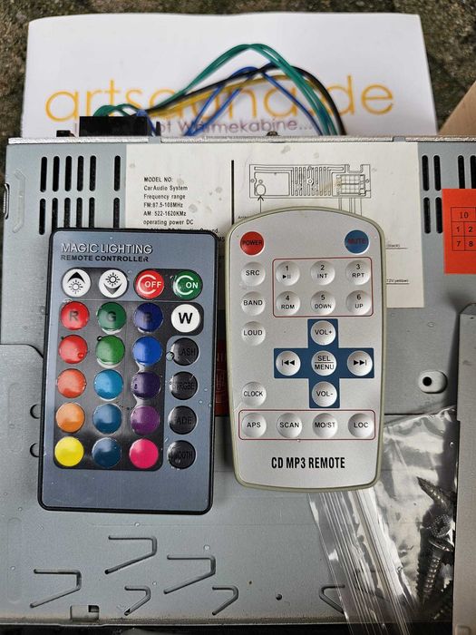 Sauna podczerwień INFRAROT Infrared Radio LED RGB LCD USB 2x PILOTY