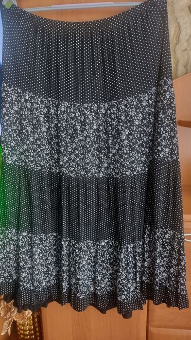 Spódnica czarno białe 3xl