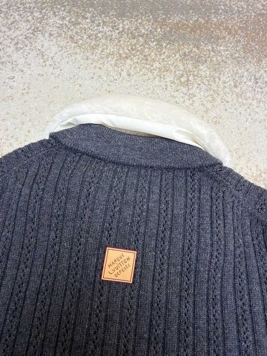 Bluza - sweter Louis Vuitton Cashmere-Wool Blouson