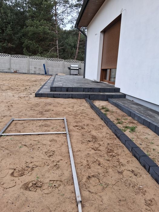 Układana kostki brukowej