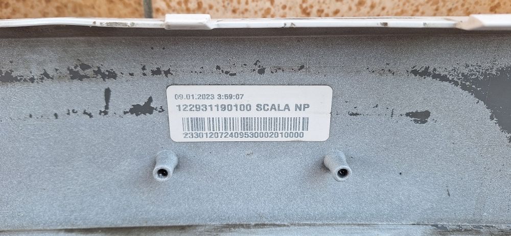 Skoda Scala Zderzak Przód