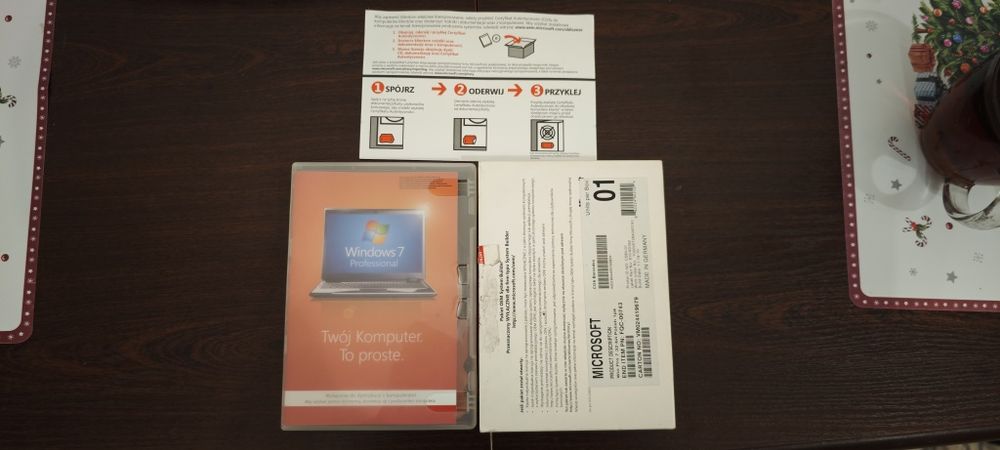 Windows 7 Professional PL 32 Bit