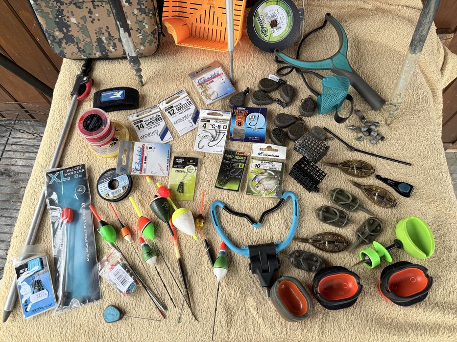 Sprzet karpiowy metoda/waggler/grunt