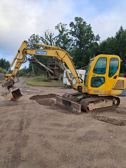 Sprzedam koparkę gąsienicową YUCHAI