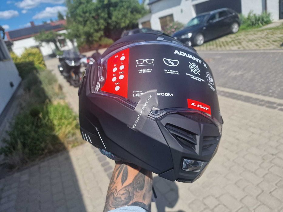 Kask motocyklowy LS2 FF901 ADVANT X solid matt matt black !Na zamówienie!