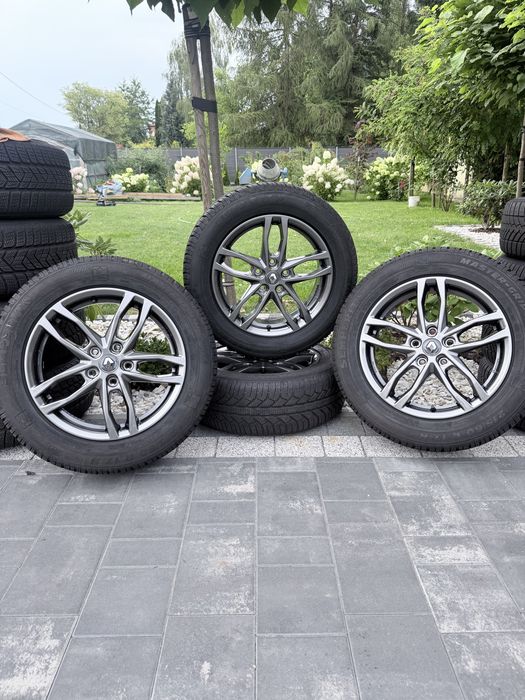 Koła zimowe 5x114.3 17 Renault Kadjar Grafitowe 215/60r17
