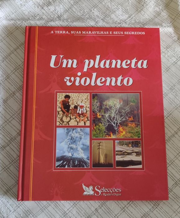 Livro Terra um planeta violento
