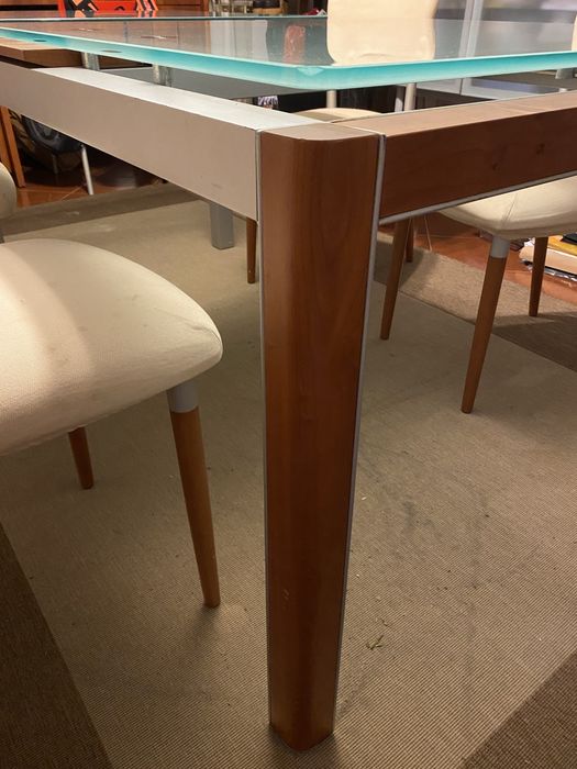 Mesa jantar extensivel + aparador modernos