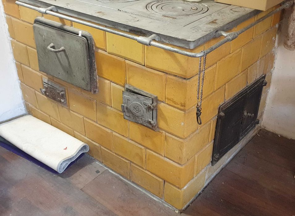 Kuchnia kaflowa, piec chlebowy, kafle