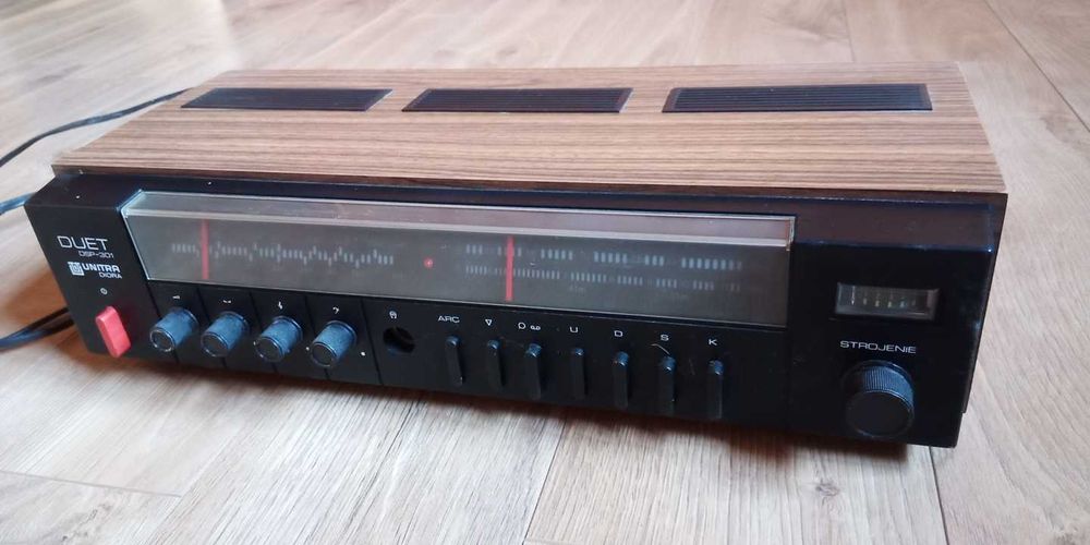 Amplituner Unitra Diora DUET DSP-301 SPRAWNY