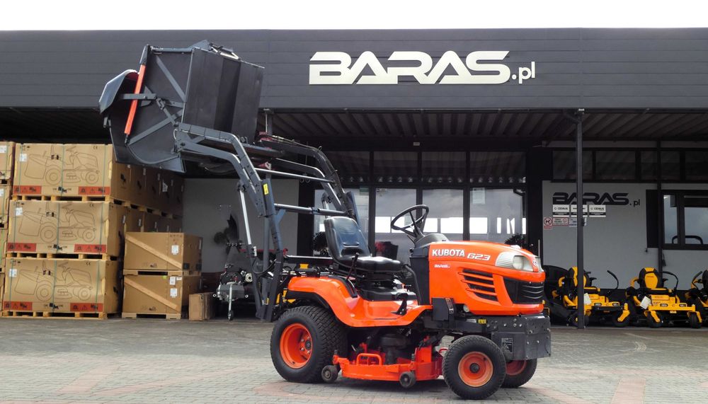 Traktorek kosiarka Kubota G23 Diesel Wysoki Wysyp (180301.6) - Baras