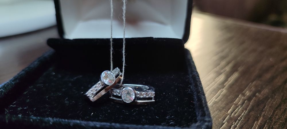 Сережки серебряные