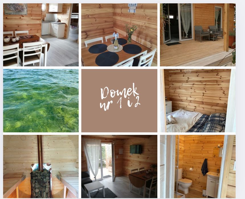 Mazury Warchały/Brajniki domki letniskowe nad jeziorem/sauna
