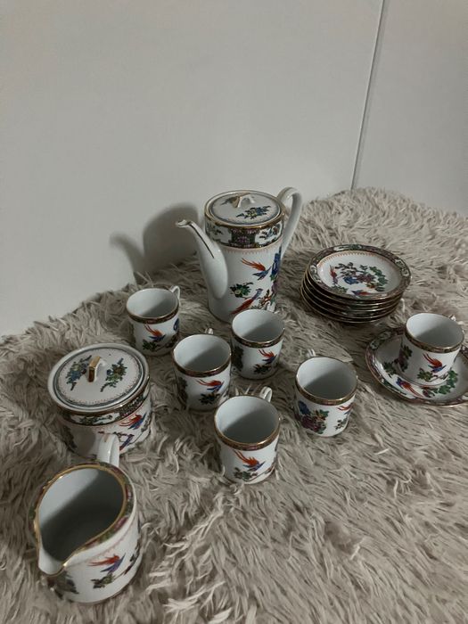 Serwis do kawy porcelana PRL