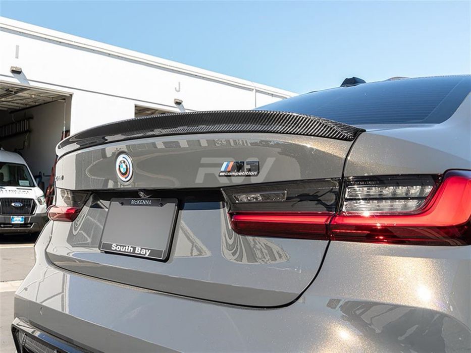 Спойлер карбон bmw g20 bmw m3 cs style