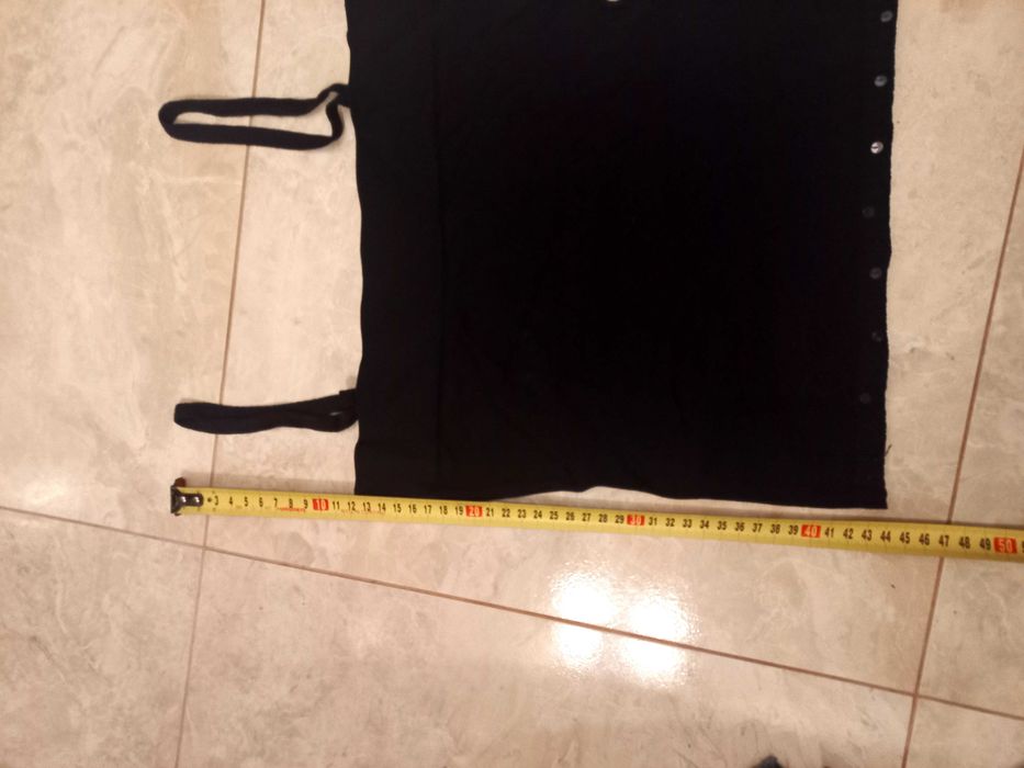 Czarny top damski XS, S