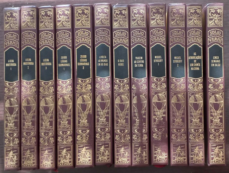 Coleção de Livros de Júlio Verne
