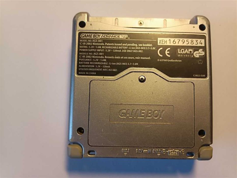 Game Boy Advance SP plus gra Pokemon model: AGS-001