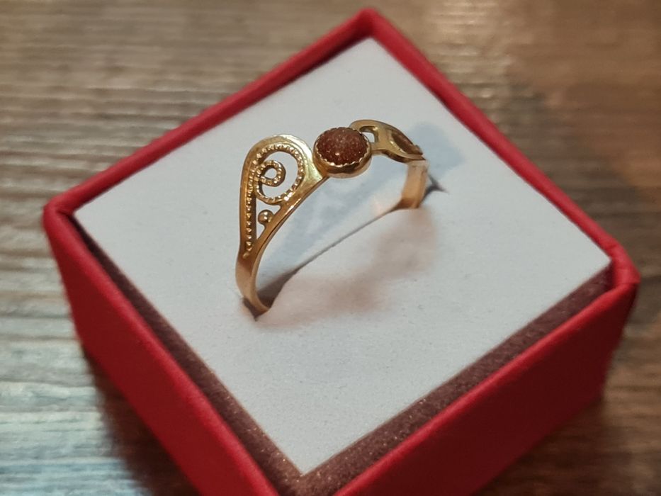 Złoty pierścionek od LOMBARDIA sklep Fly Katowice