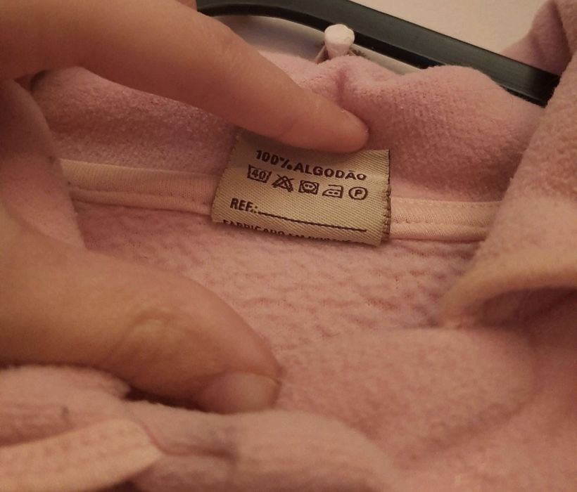 Camisola de Dormir Rosa Tamanho S Usada